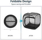 Insect & Butterfly Habitat Cage, Portable Pop-Up Terrarium - Image 5
