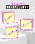 DIYSELF Exacto Knife Set, Hobby Knife Kit - Image 6