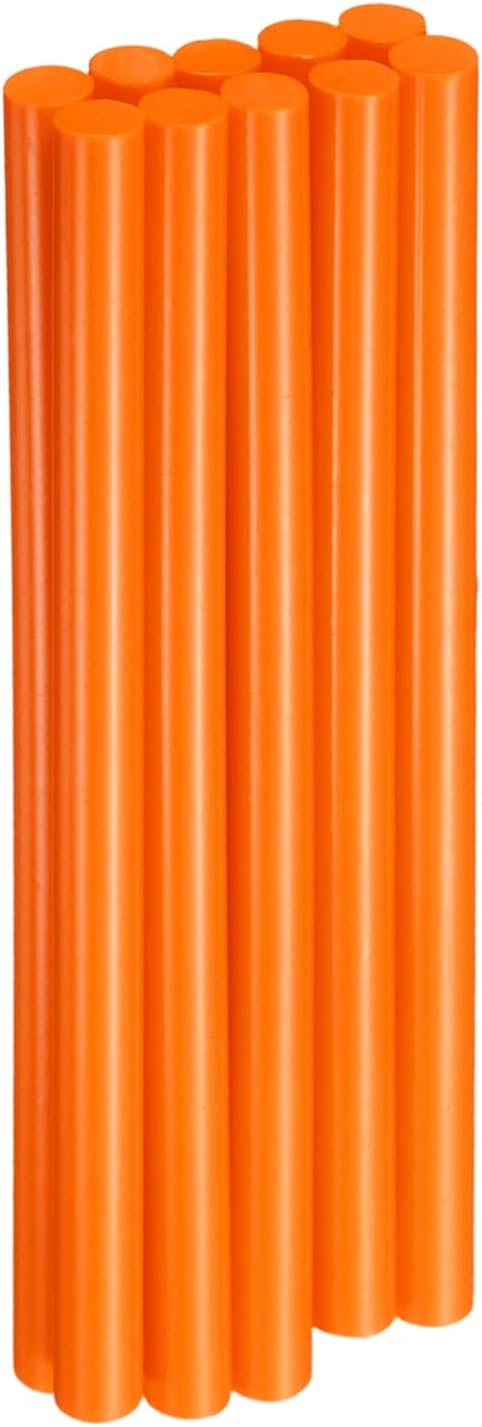 HARFINGTON 10pcs Hot Glue Sticks 0.43" Dia x 7.87" Long EVA Mini Hot Melt by HARFINGTON