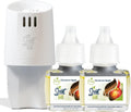 Scent Fill Cinnamon Apple Plug in Air Freshener, Scented Oil Refills, 2 Refills + Diffuser