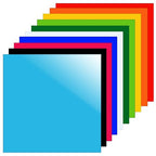 Gute 10Pcs Cast Acrylic Sheet, Colored Acrylic Sheet Opaque Plastic Sheet 12 x by GUTE
