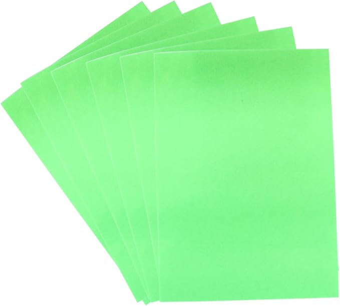6 Pcs, 8 x 12 Inch Light Green Felt Sheets, 2mm Thick | Felt Fabric - Image 5