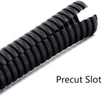 ZhiYo 10FT 3/4” Wire Loom Split Tubing Auto Wire Conduit Flexible Cover | High - Image 5