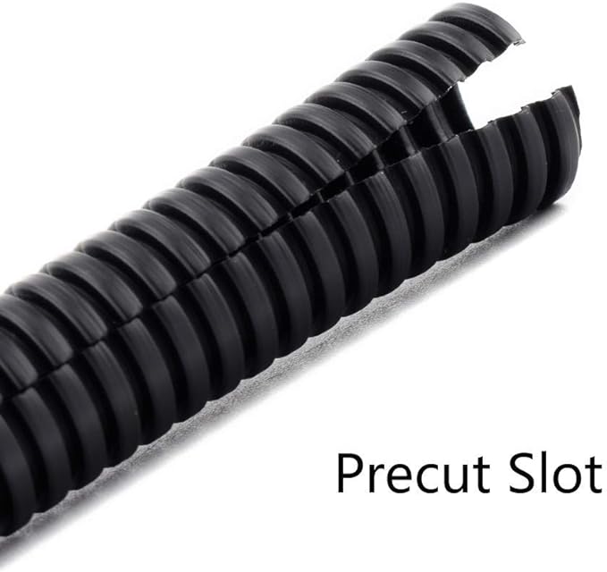 ZhiYo 10FT 3/4” Wire Loom Split Tubing Auto Wire Conduit Flexible Cover | High - Image 5