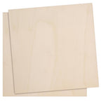 LEXININ 20 Pack 10 x 10 x 1/8 Inch Square Wood Sheets, 3mm Craft Wood Plywood - Image 5