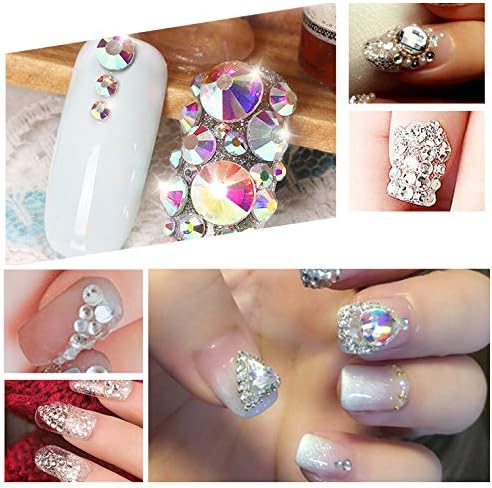 Onwon 144 Pieces SS40 / 8mm Clear Crystal Flat Back Brilliant Round Rhinestones - Image 3