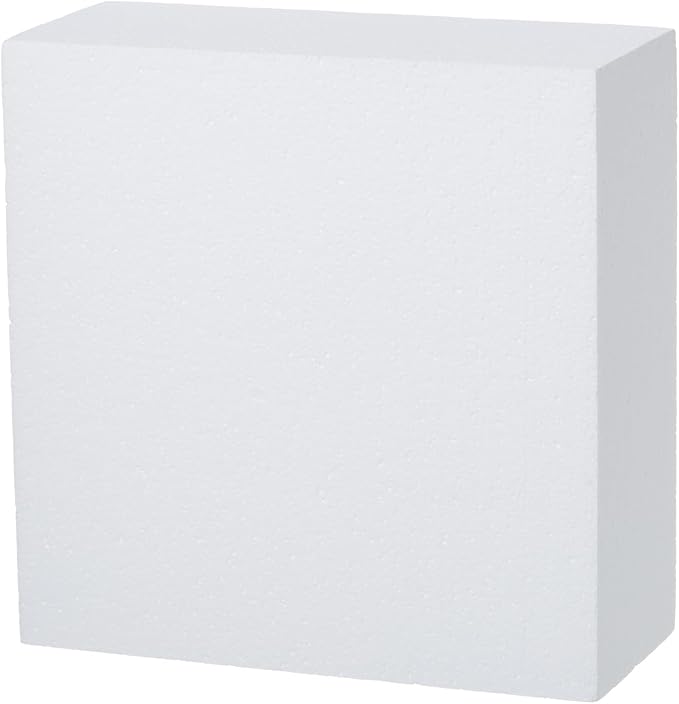 Crafare Craft Foam Blocks 10X10X4 Inch Polystyrene Squares Foam Block - Image 6
