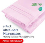 King Standard Pillow Cases Set of 4 - Image 2