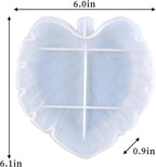 Wehous Leaf Silicone Molds for Resin Tropical Leaves Resin Tray Mold for Epoxy - Image 3