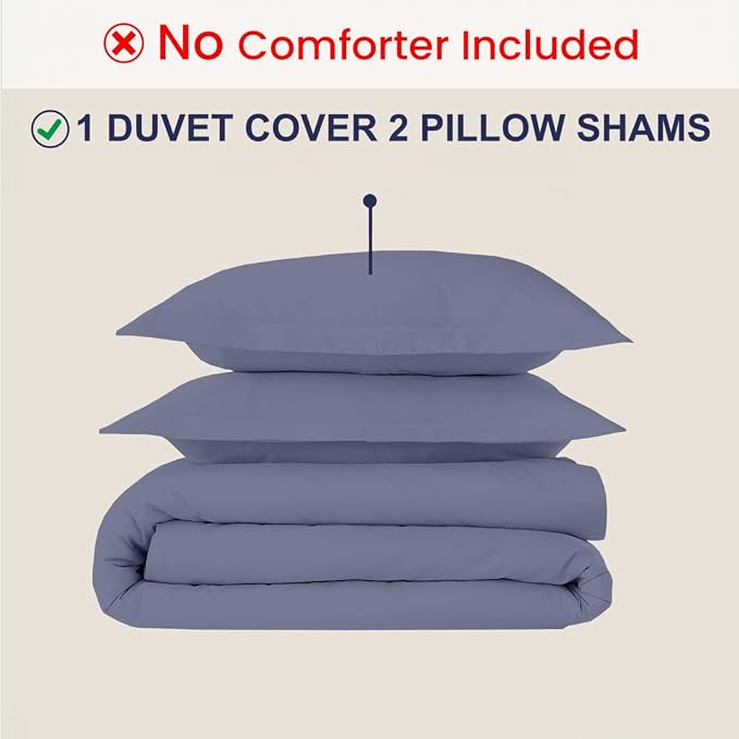 Kotton Culture 3 Pc California King Duvet Cover Set-100% Egyptian Cotton 600 - Image 2