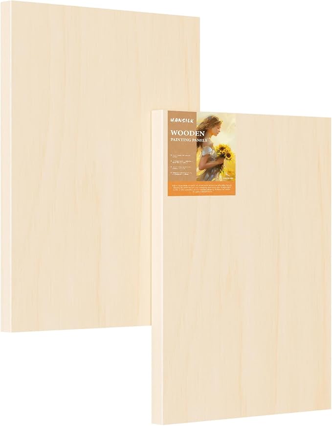 Wooden Art Panels for DIY Painting by HANSILK