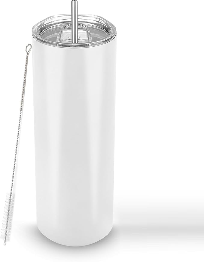 Joyclub Sublimation Tumblers Blanks 20 oz Skinny Straight Tumblers Bulk - Image 4