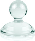 Nuanchu Glass Muller for Making Paint, 2.95 in Muller Art Supplies for Artists by Nuanchu
