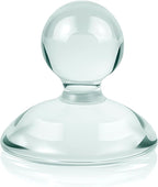 Nuanchu Glass Muller for Making Paint, 2.95 in Muller Art Supplies for Artists by Nuanchu
