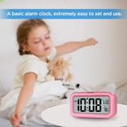 Peakeep Night Light Alarm Clock Battery Operated - Image 2