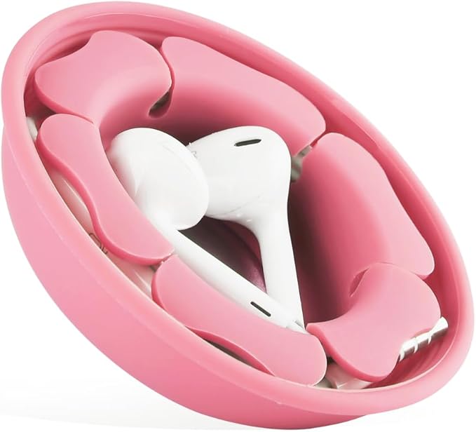 MAIRUI Wired Earbud Case Earphone Headphone Cord Organizer Wrap Soft Silicone by MAIRUI