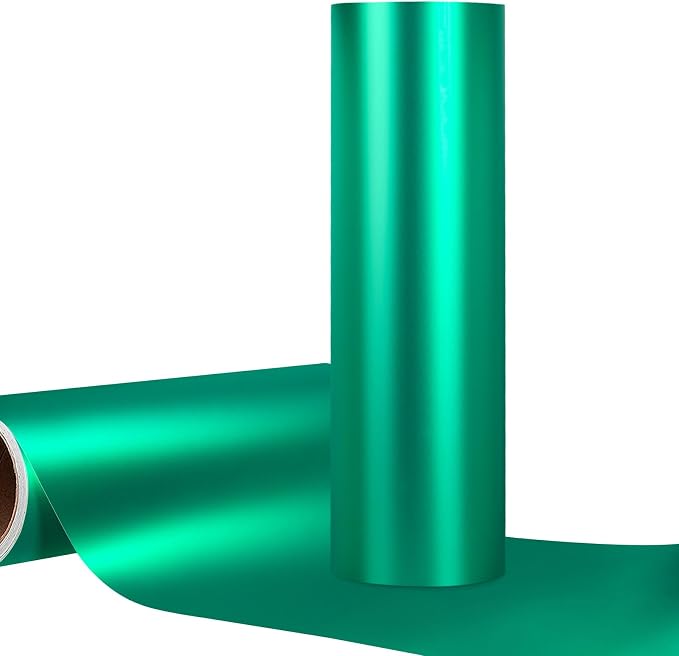 WRAPXPERT Metallic Green Permanent Vinyl, Compatible by WRAPXPERT