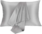 JOGJUE Silk Pillowcase for Hair and Skin 2 Pack 100% Mulberry Silk Bed by JOGJUE