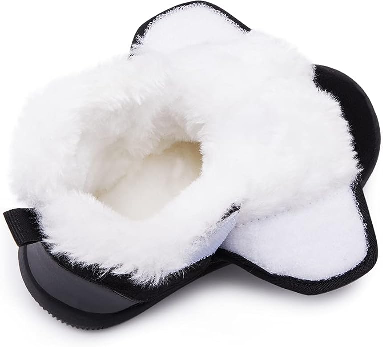 BMCiTYBM Girls Boys Snow Boots Warm Winter Fur Lined Baby Shoes (Infant/Toddler/Little Kid)