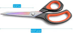 LIVINGO Premium Tailor Scissors Heavy Duty Multi-Purpose Titanium Coating - Image 5