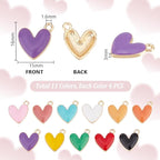 PH PandaHall Heart Pendart Charms - Image 2