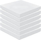 Frienda 6 Pack 3" X 20" X 20" Upholstery High Density Foam Cushion White by Frienda
