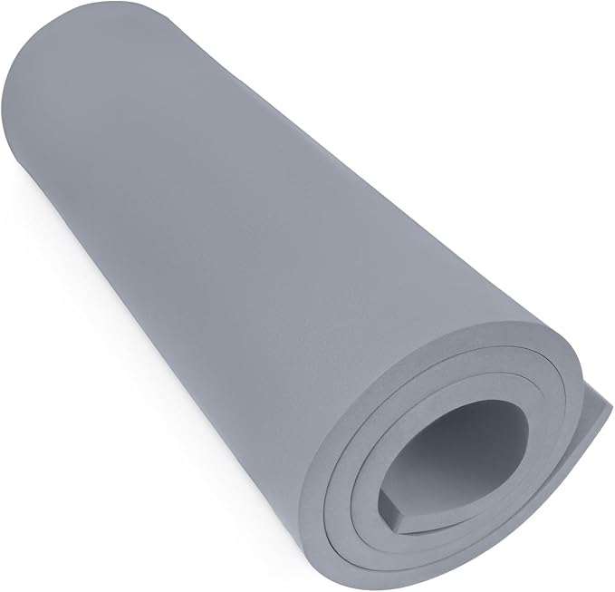 Do²ping Gray Eva Foam Sheets Roll, 10mm EVA Craft Foam 39''x13.9'' High Density by Do%C2%B2ping