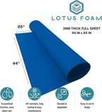 LotusFoam EVA Foam Sheet 3mm – 44"x 85" Craft Foam - Image 2