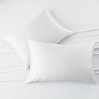 4 Pack Cooling Pillow Cases, Viscose Derived from Bamboo Pillow Protectors King - Image 7