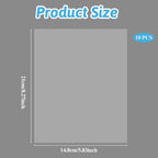 10 PCS Heat Resistant Clear Acetate Sheets - Image 2