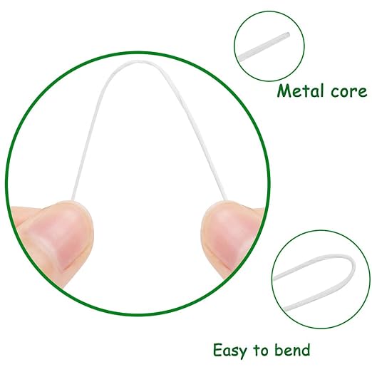 CCINEE 24 Gauge White Floral Wire Stem - Image 3
