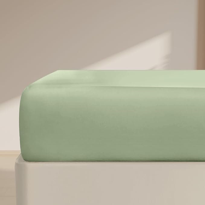 FreshCulture California King Fitted Sheet Only – Premium Hotel-Quality Fitted by FreshCulture