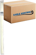 Kable Kontrol Cable Zip Ties Natural White 500 Pcs 60 Inch, 175 Lbs Tensile by KABLEKONTROL%C2%AE