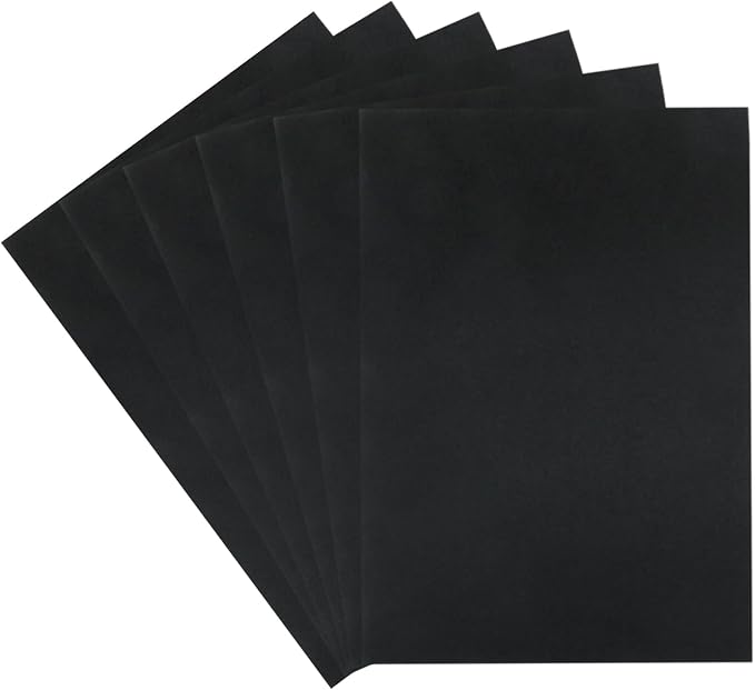 6 Pcs, 8 x 12 Inch Black Felt Sheets, 2mm Thick | Felt Fabric - Image 5