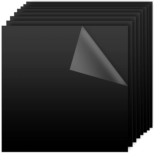 PINGEUI 8 PCS 12 x 12 x 1/8 Inches Plexiglass Sheets, Durable Square Acrylic by PINGEUI