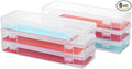novelinks Plastic Pencil Boxes and Small Plastic Containers by novelinks