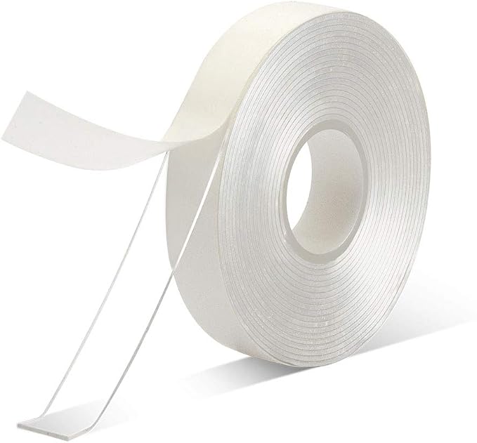 VERSAF Double Sided Tape Heavy Duty 1/2 in x 10 ft, Removable Nano Tape | Clear by VERSAF