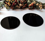 Set of 20 Black Acrylic Plexiglass Sheet Disc, 4.5 inch Dia Plexiglass Acrylic - Image 7