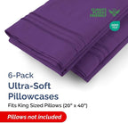 King Pillow Cases Set of 6 - Image 2