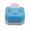 QIQQIKIN Paper Corner Rounder 3 in 1 （R4mm+R7mm+R10mm）， Punches by QIQQIKIN