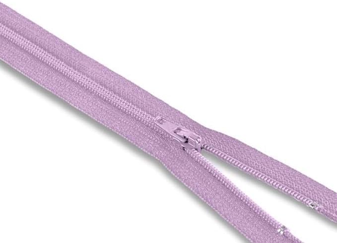 20 inch Nylon Coil Zipper #3 Non-Separating, Closed-End Replacement Zipper - Image 4