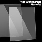 3/8" Acrylic Sheet 15.7”x 11.8”High Transparent Plastic Acrylic Board - Image 5