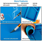 Kaisi S-160 Soldering Mat Insulation Silicone Magnetic Repair Work Station Mat - Image 4