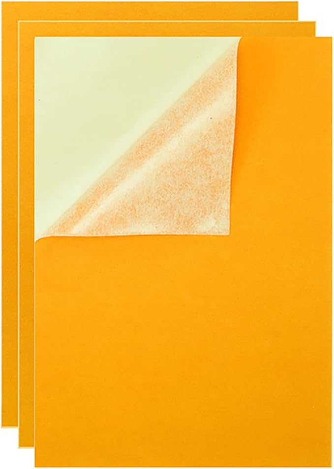 YaoHui 3PCS Self Adhesive Felt Sheets, Peel & Stick Felt Adhesive Sheets A4 Size by YaoHui