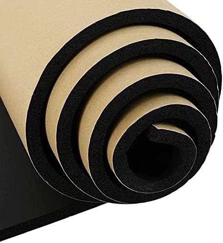 3/4''T x 12''W x 59''L Neoprene Sponge Foam Rubber Sheet Roll by AQD