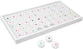 Ikee Design 50 White Foam Gem and Bead Storage Jars Showcase Stackable Display by IkeeDesign
