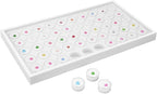 Ikee Design 50 White Foam Gem and Bead Storage Jars Showcase Stackable Display by IkeeDesign