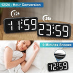 Peakeep Small Digital Alarm Clock Plug in - Image 6
