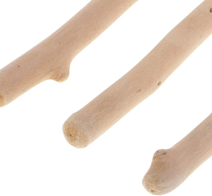 Prettyia 250g 150mm Natural Driftwood Pieces Craft Sticks Small - Image 5