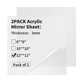 Mirror Acrylic Sheets 1/8 ” Thick by gdhwcxl
